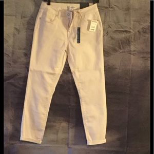 Crop light pink jeans